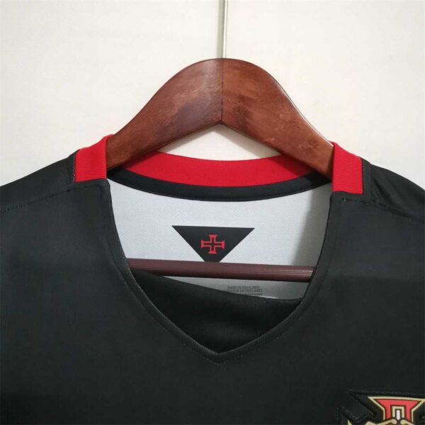 Maglia Retro Portogallo Nero 2015 petto