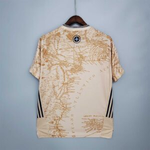 Maglia retro Argentina 2021 oro con numero