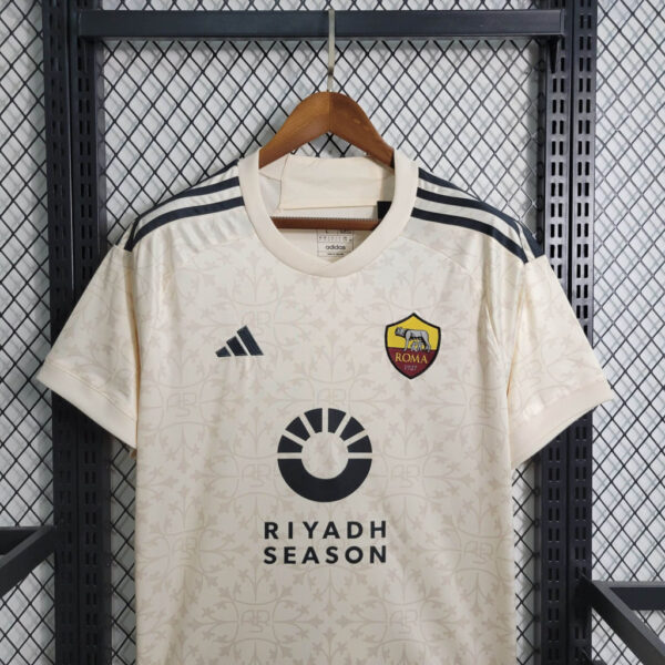 Maglia AS Roma Dybala 2023-2024 Crema petto