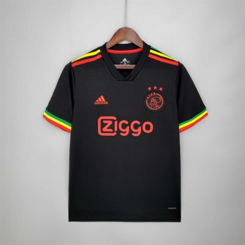 Maglia Retro Ajax Nero 2021-2022 Marley