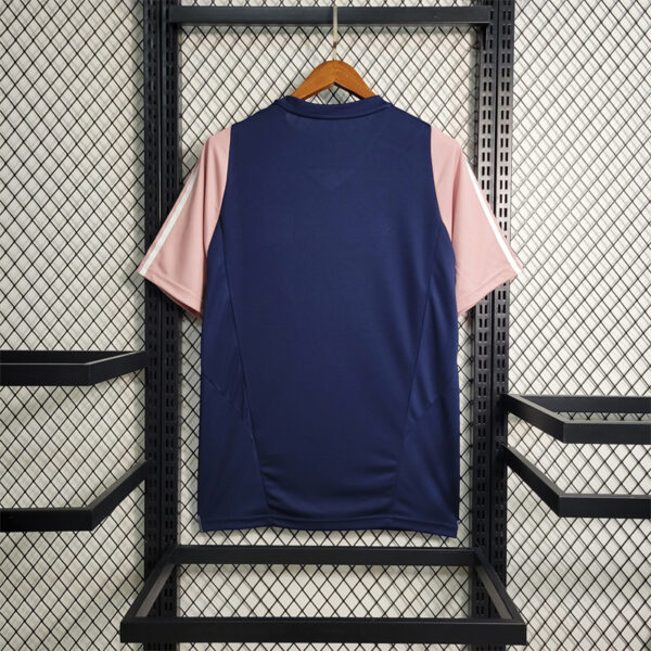 Maglia Olympique Lione 2023-2024 blu con nuemro