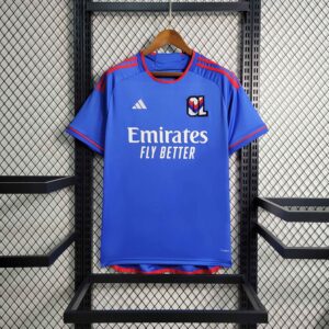 Maglia Olympique Lione Lacazette 2023-2024 blu