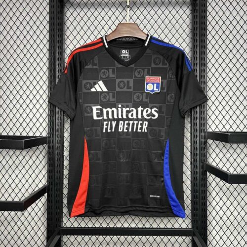Maglia Olympique Lione nero 2024-2025