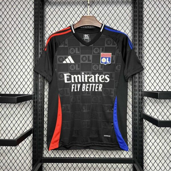 Maglia Olympique Lione nero 2024-2025