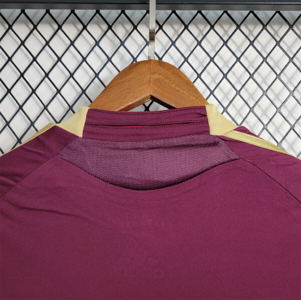 Maglia Retro Olympique Lione 2010-2011 rosa collo