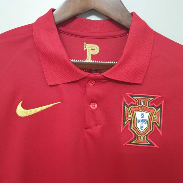 Camiseta Retro Portugal 2020 Ronaldo pecho petto