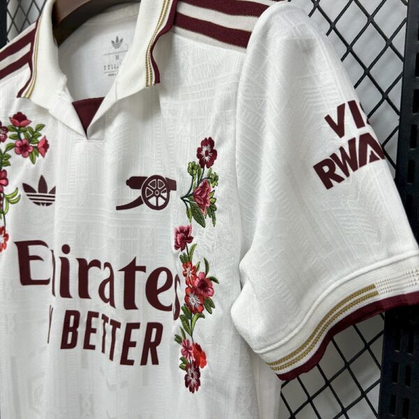 Maglia Arsenal 2025-2026 Floral laterale