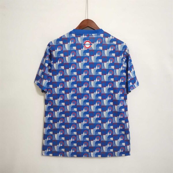 Maglia Arsenal blu 2022-2023 Allenamento con numero