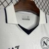 Maglia Napoli Bianca 2024-2025 McTominay collo anteriore
