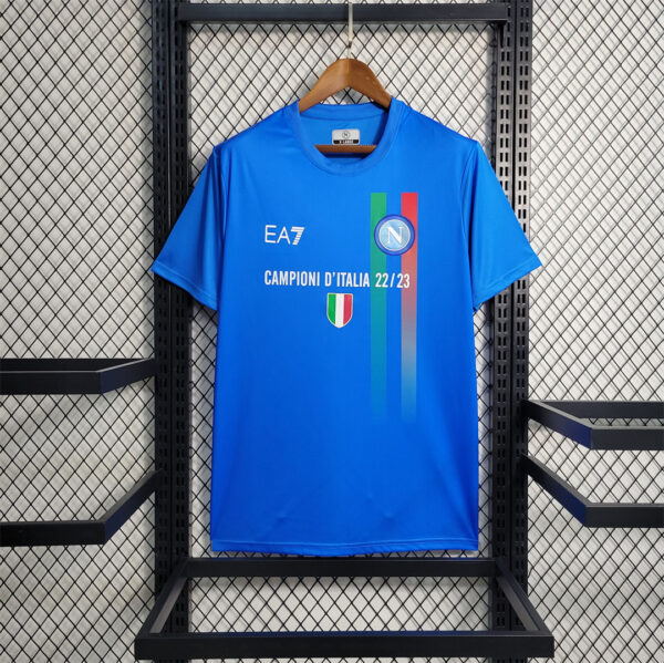 Maglia Napoli Campione 2022-2023 Azzurra