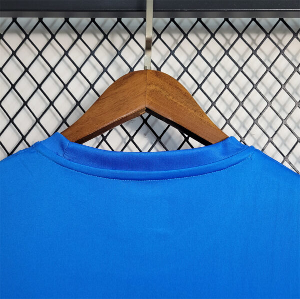 Maglia Napoli Campione 2022-2023 Azzurra collo posteriore