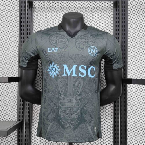 Maglia Napoli Samurai 2024-2025 Grigia
