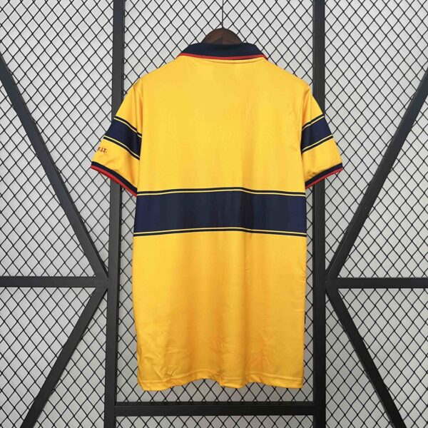 Maglia Retro Arsenal 1997-1998 Giall dorsal