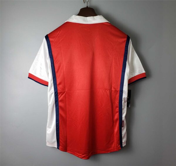 Maglia Retro Arsenal 1998-1999 Bergkamp dorsal