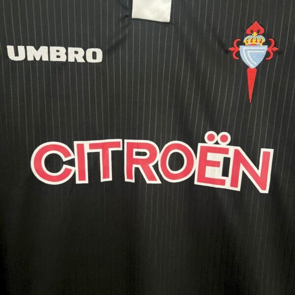 Maglia Retro Celta de Vigo 1997-1998 Nera petto