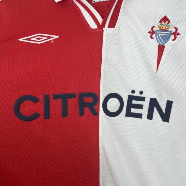 Maglia Retro Celta de Vigo 2001-2002 Biancorossa petto